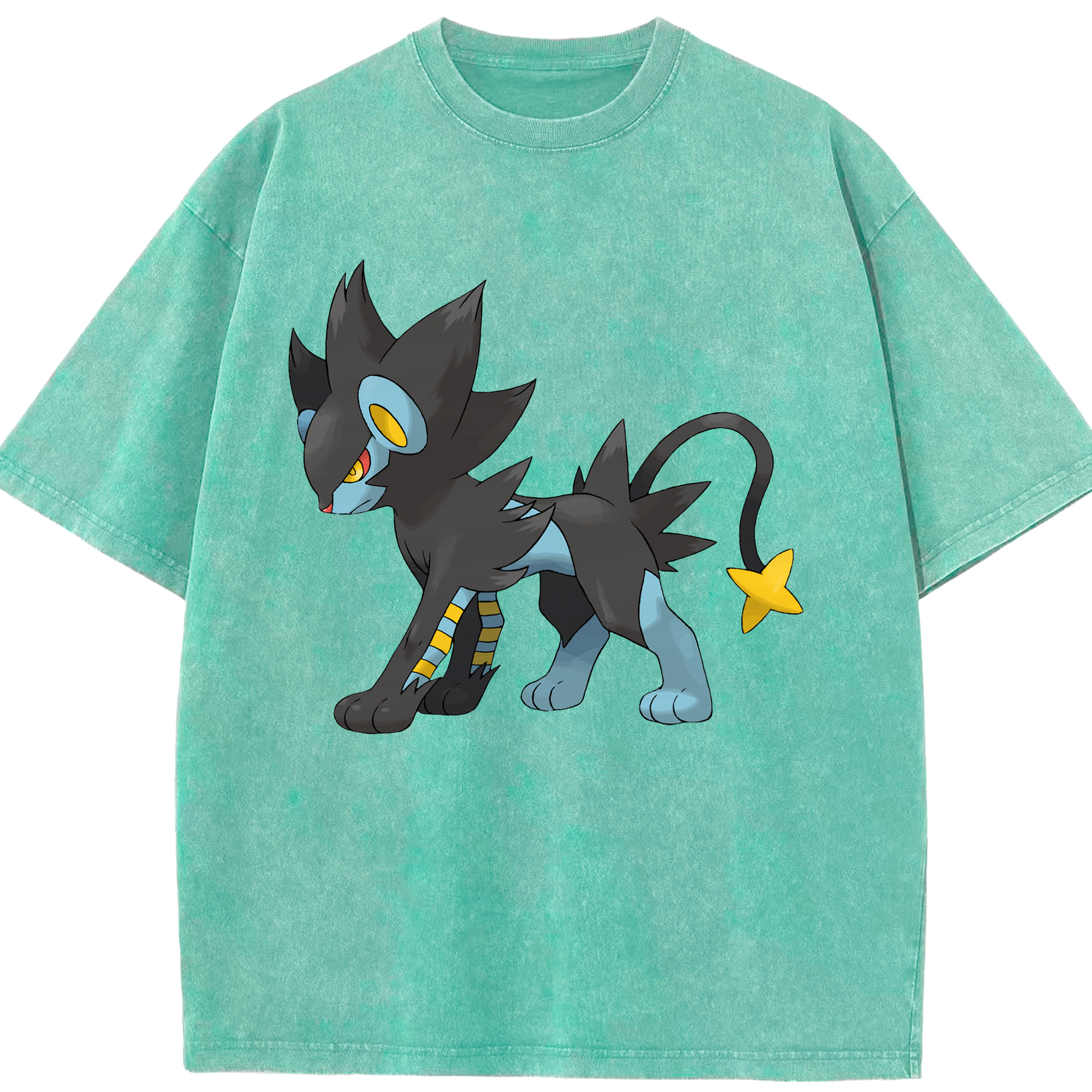 （画像用） ポケットモンスター Pokémon 綿100% ヴィンテージ風 半袖Tシャツ（フロントプリント）